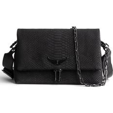 Zadig & Voltaire Sacs Zadig & Voltaire Sac À Bandoulière Rocky Soft Savage Cuir Noir