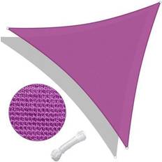 Pink Parasols & Accessories Yescom LAGarden 22Ft Triangle Sun Shade Sail 97% UV