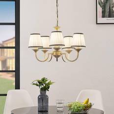 Lindby Lumiel chandelier, five-bulb Pendant Lamp