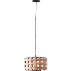 Brilliant Hänglampa Woodline Bambuskärm 1 Lampa Pendellampa