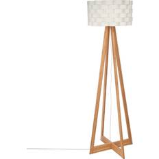 Éclairages Atmosphera Lampadaire Bambou Moki Hauteur 150 cm - Beige Lampe sur Pied