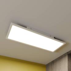 Lindby Lighting Lindby Luay LED panel Ceiling Flush Light