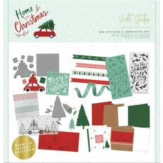 Crafter's Companion Violet studio die cutting & embossing bundle home for christmas