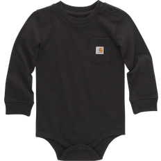Carhartt Long-Sleeve Pocket Bodysuit - Caviar Dark Black