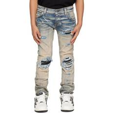 Pants Amiri Kids Distressed jeans blue Y