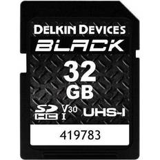 Delkin Speicherkarten & USB-Sticks Delkin BLACK 32GB UHS-I V30 U3 90MB/s SDHC Card