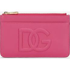 Purple Card Cases Dolce & Gabbana Pink Embossed Card - 80441 Light Lilas UNI