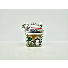 Pandora Festive Gingerbread House Charms