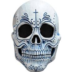 Horror-Shop Mexikanische Totenkopf Maske Dia de los Muertos Maske