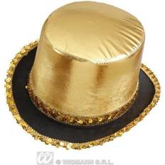 Egypten Hovedbeklædninger Widmann Top Gold Lame withSequin Trim Felt Top Hats