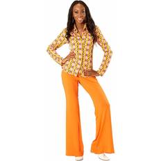 Widmann Groovy 70er Lady Skjorte Lilla Cirkler