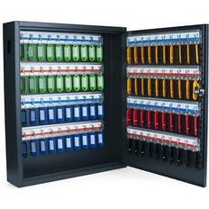 Deluxe Key Cabinet 100 Keys Dark Grey