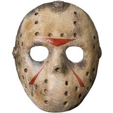 Goma/Látex Mascarillas Horror-Shop Jason Hockey Maske weiches Vinyl