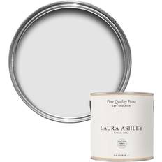 Paint Laura Ashley Matt Emulsion Sugared White, Grey