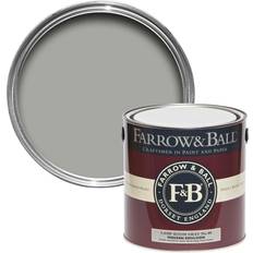 Grå - Väggfärger Målarfärg Farrow & Ball Modern Emulsion Ceiling Paint, Wall Paint Grey, Blue 2.5L