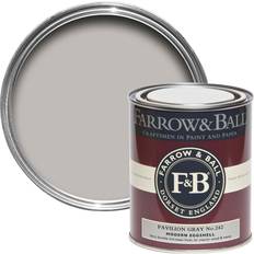 Målarfärg Farrow & Ball Modern Pavilion No.242 Eggshell Paint, 750Ml Grey 0.75L