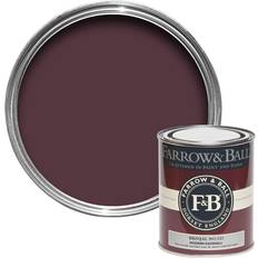 Farrow & Ball Modern Brinjal No.222 Eggshell Paint, 750Ml Grey 0.75L