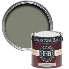 Målarfärg Farrow & Ball Estate No.292 Eggshell Metal Wood Paint Green, Grey
