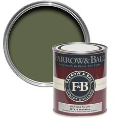 Farrow & Ball Estate Bancha No.298 Eggshell Wood Metal Paint, Wood Paint Green 0.75L