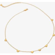 Hot Diamonds 18ct Gold Plated Sterling Silver Beach Necklace DN150