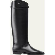 Silver High Boots The Riding boots black