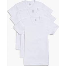 2(X)IST Essential Cotton Slim-Fit Crewneck 3-pack - White