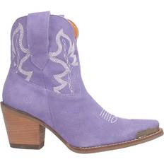 Sport Shoes Dingo Joyride Round Toe Cowboy Booties Purple