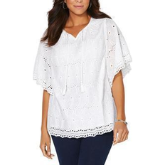 Catherines Harborview Eyelet Top - White