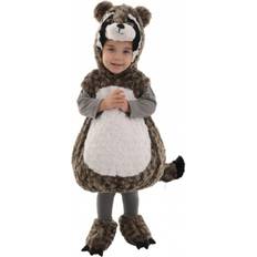 Underwraps Costumes Raccoon Belly Babies Toddler Costume Large
