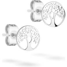 Örhängen TJ-0403-E-08 silver, 0,8, Rostfritt stål, ingen ädelsten