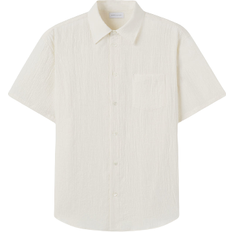 John Elliott SS Clock Button Up Shirt - Salt