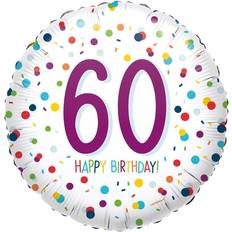 Articoli per Feste Amscan Folienballon Konfetti 60 Happy Birthday (5)