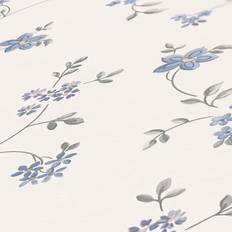 Wallpapers A.S. Creation Petit Floral Motif Wallpaper 10.05m x 53cm Grey