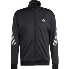 Adidas Chaquetas Adidas 3-Stripes Knitted Jacket Black Male