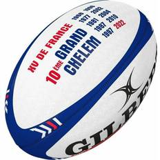 Rugby Gilbert pallone da rugby Collector del Grande Slam del XV di Francia bianco