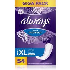 Pantiliners Always Daily Protect Extra Long Toallitas íntimas Con Fragancia 54 UD