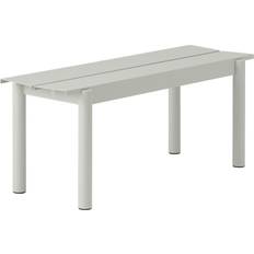 Muuto Linear Stålbänk Trädgårdsbänk
