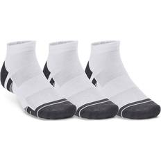 Herre - Tennis Strømper Under Armour Unisex 3-Pack Low Cut Socks - White