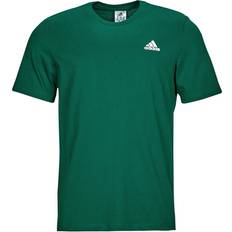 Adidas Essentials Single Jersey Embroidered Small Logo T-shirt - Collegiate Green