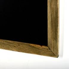 Bois Tableaux d'affichage Geko Wooden Edged Blackboard Tableau d'affichage