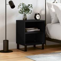 vidaXL Cabinet Engineered Wood Bedside Table