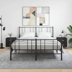 vidaXL Cabinets 2 Engineered Bedside Table