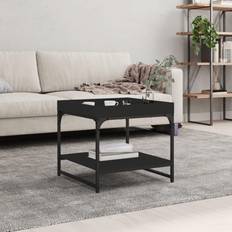 Möbler vidaXL svart 49,5x49,5x45 konstruerat Soffbord