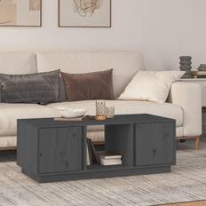vidaXL 110x50x40 massivt Sofabord
