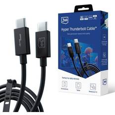 3mk Hyper ThunderBolt 4 Pro Kabel 240W 1.0 m