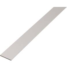Briefkastenpfosten Alberts Flachstange Silber eloxiert 3