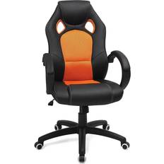 Songmics Sedie da gioco Songmics Office chair - black/orange