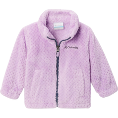 Girls - Purple Fleece Jackets Columbia Girl's Fire Side Sherpa Jacket - Gumdrop