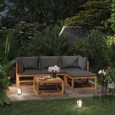 vidaXL 5 Garden Outdoor Lounge Set