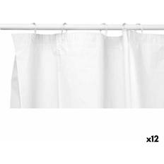 Durable White EVA Shower Curtain 180 x 180 cm 12 Units